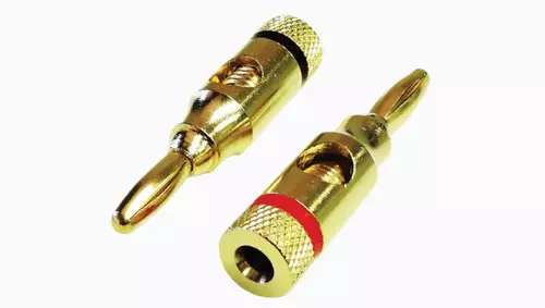 An Example Of Banana Audio Connectors
