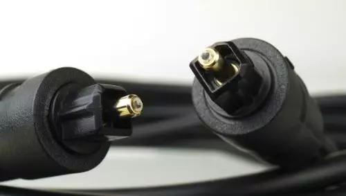 An Example Of TOSLINK Audio Connectors