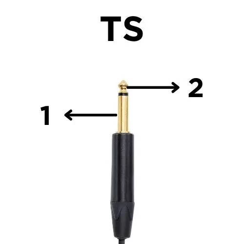 TS - 2 Conductor Plug